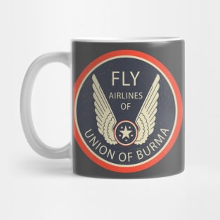 Fly Airlines of Union of Burma Mug